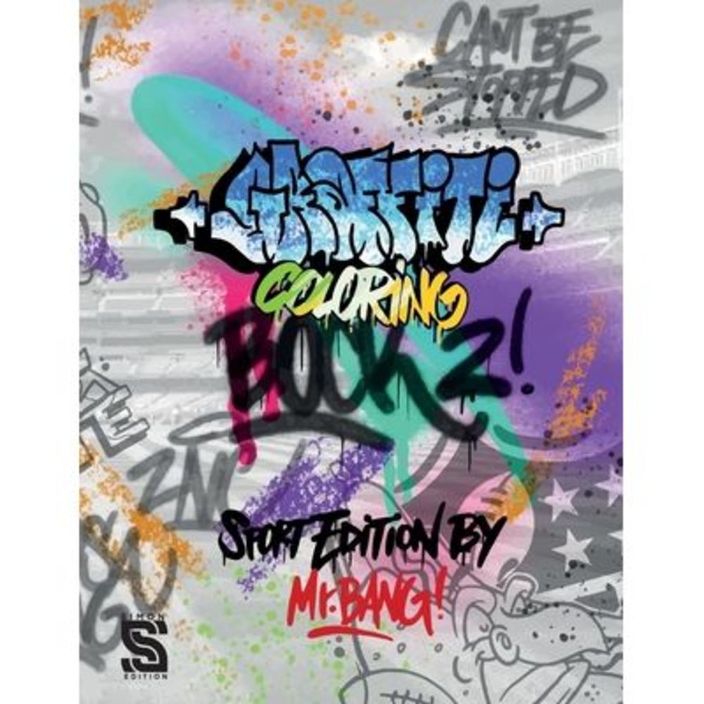 Graffiti Coloring Book 2: Graffiti Art Coloring Book for Teens and Adults - Spor
